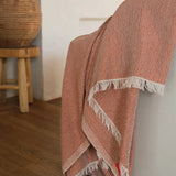 POMEGRANATE BOUCLE THROW