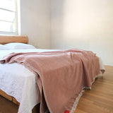 POMEGRANATE BOUCLE THROW