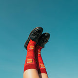 RED HARISSA SOCKS